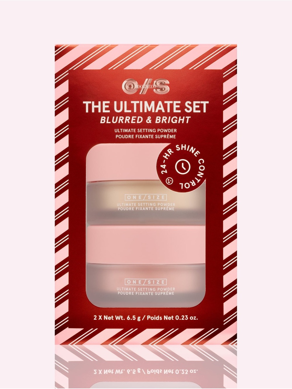 ONE/SIZE The Ultimate Set Blurred & Bright Setting Powder Mini Duo — Pink & Tran
